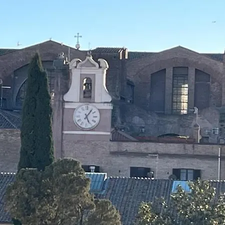 بيت ضيافة X2 Con Magnifica Vista Sul Chiostro Di Michelangelo E Le Terme Di Diocleziano روما