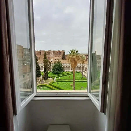 X2 Con Magnifica Vista Sul Chiostro Di Michelangelo E Le Terme Di Diocleziano 4*