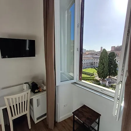 بيت ضيافة X2 Con Magnifica Vista Sul Chiostro Di Michelangelo E Le Terme Di Diocleziano
